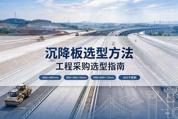 华州沉降板选择方法