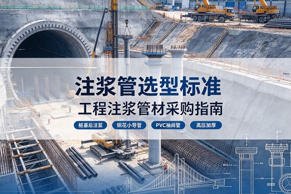 华州注浆管选型标准