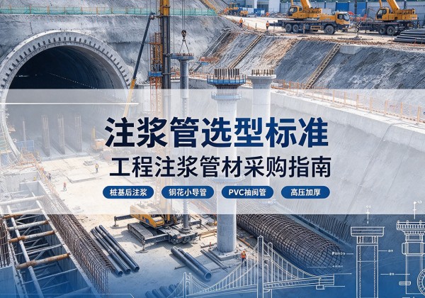 华州注浆管选型标准
